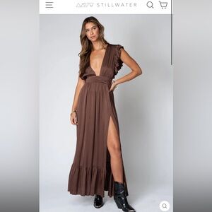 Stillwater what if maxi in brown